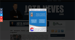 Desktop Screenshot of jotaneves.com.br